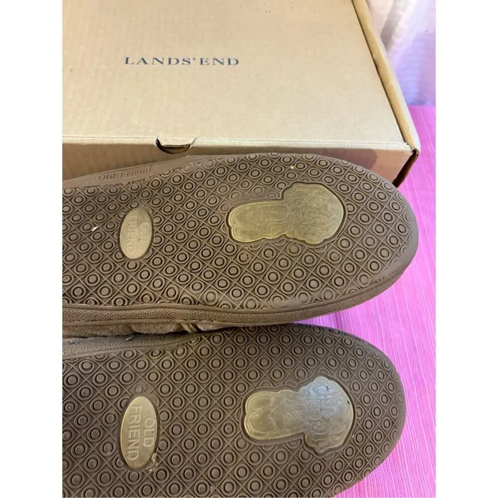 Old friend men’s slippers 11-11.5 (worn‎ heel damage)